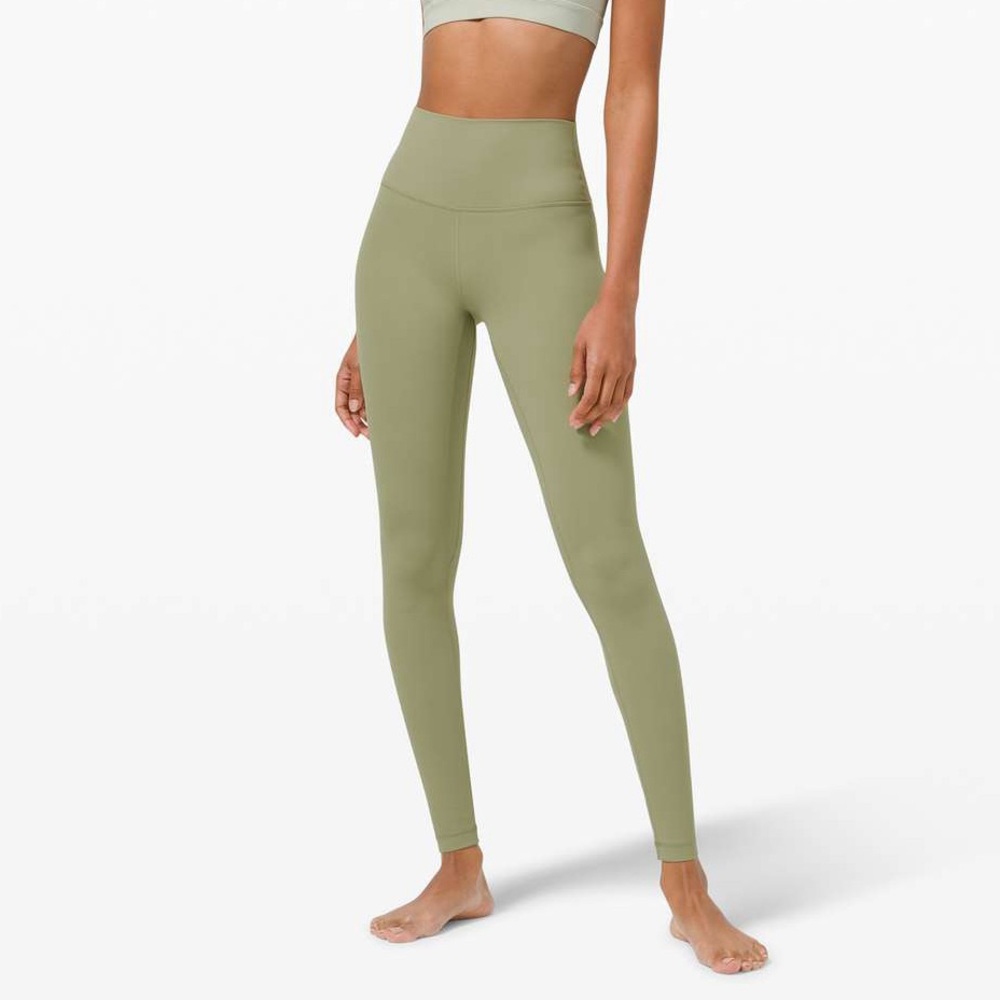 Lululemon 2021 Align Pant 23" in Rosemary Green